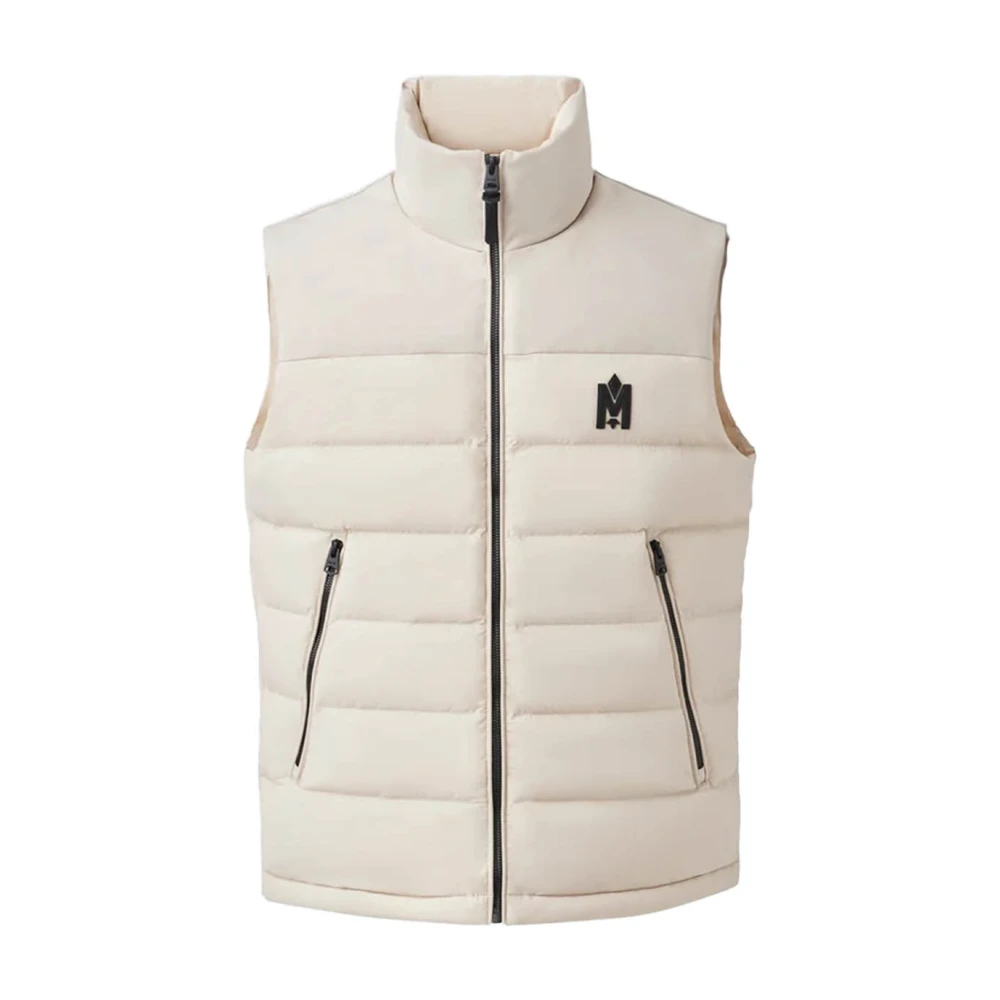 Mackage Gewatteerde donsjas met capuchon Beige Heren