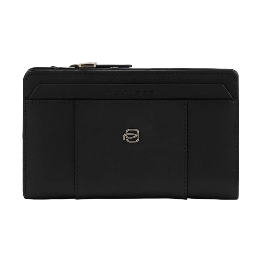 Piquadro Women's Black Wallets - Wallets & Cardholders - One Size - Accessories