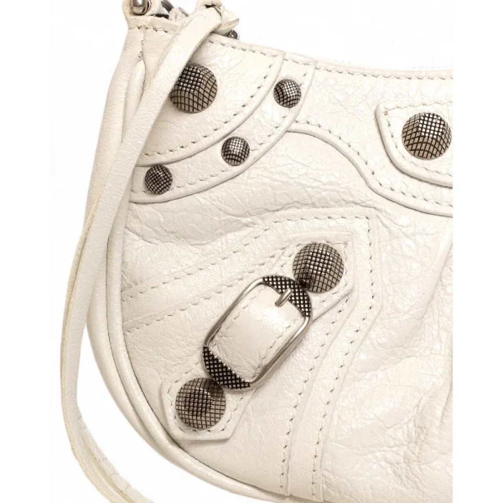 Balenciaga Vintage Pre-owned Fabric balenciaga-bags White Dames