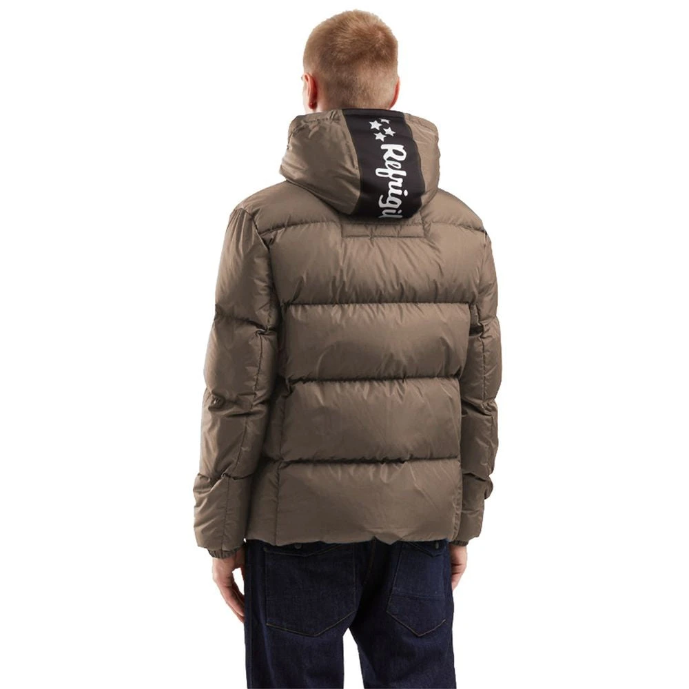 RefrigiWear Bruine Nylon Winter Donsjas Brown Heren