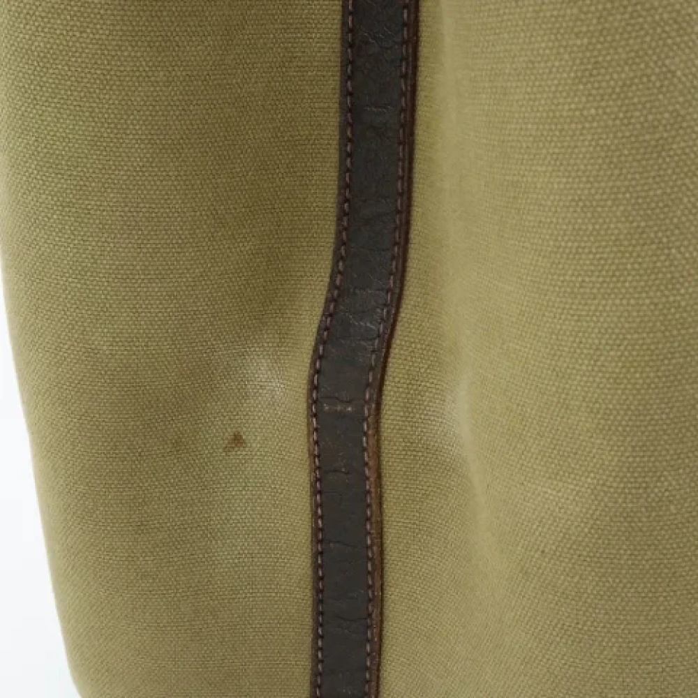 Hermès Vintage Pre-owned Leather totes Green Dames