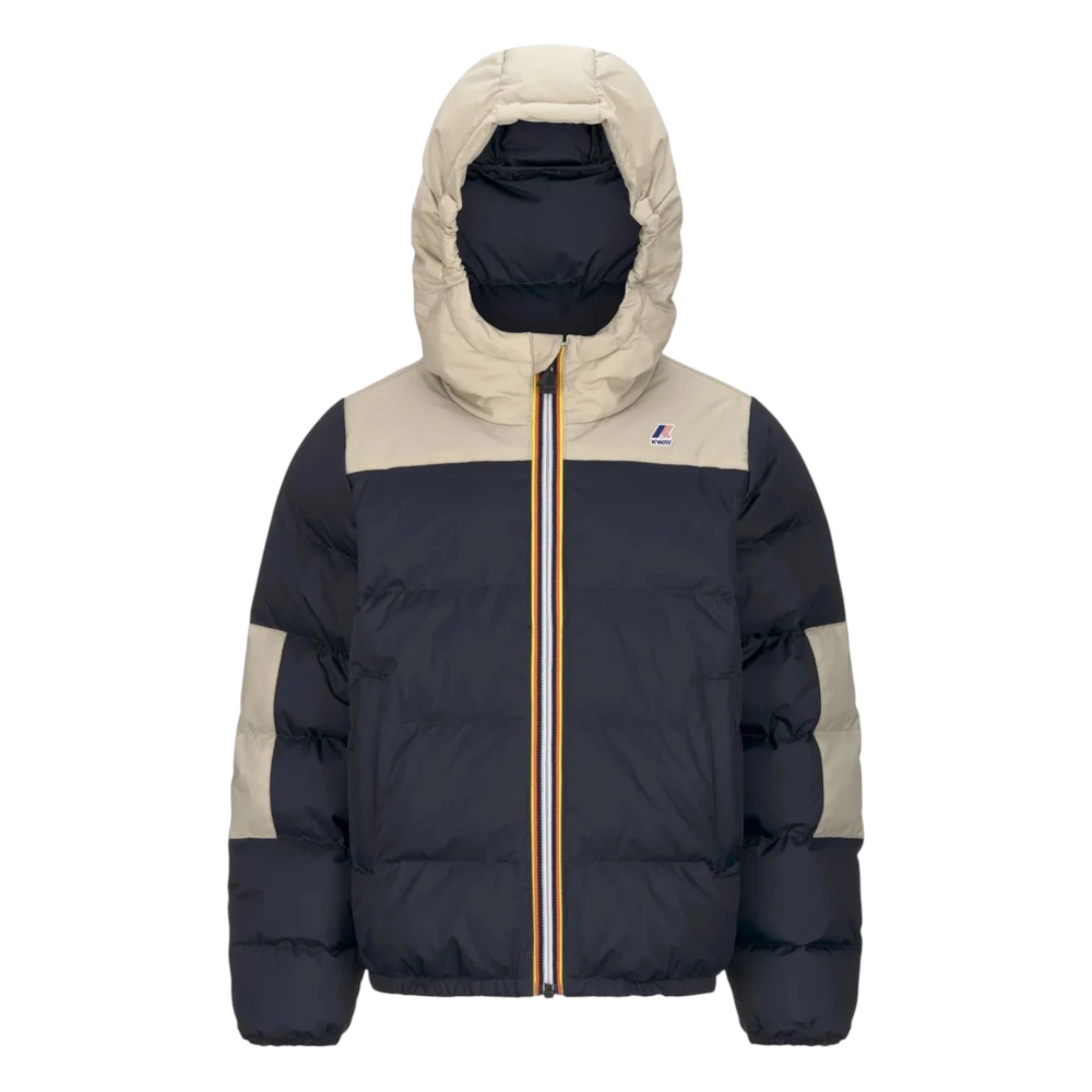 K-Way Unisex Kids Blue Parka - Winter Jackets - 10 Y - Kids