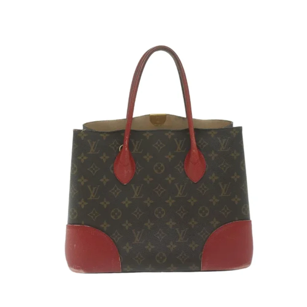 Louis Vuitton Vintage Pre-owned Canvas handbags Red Dames