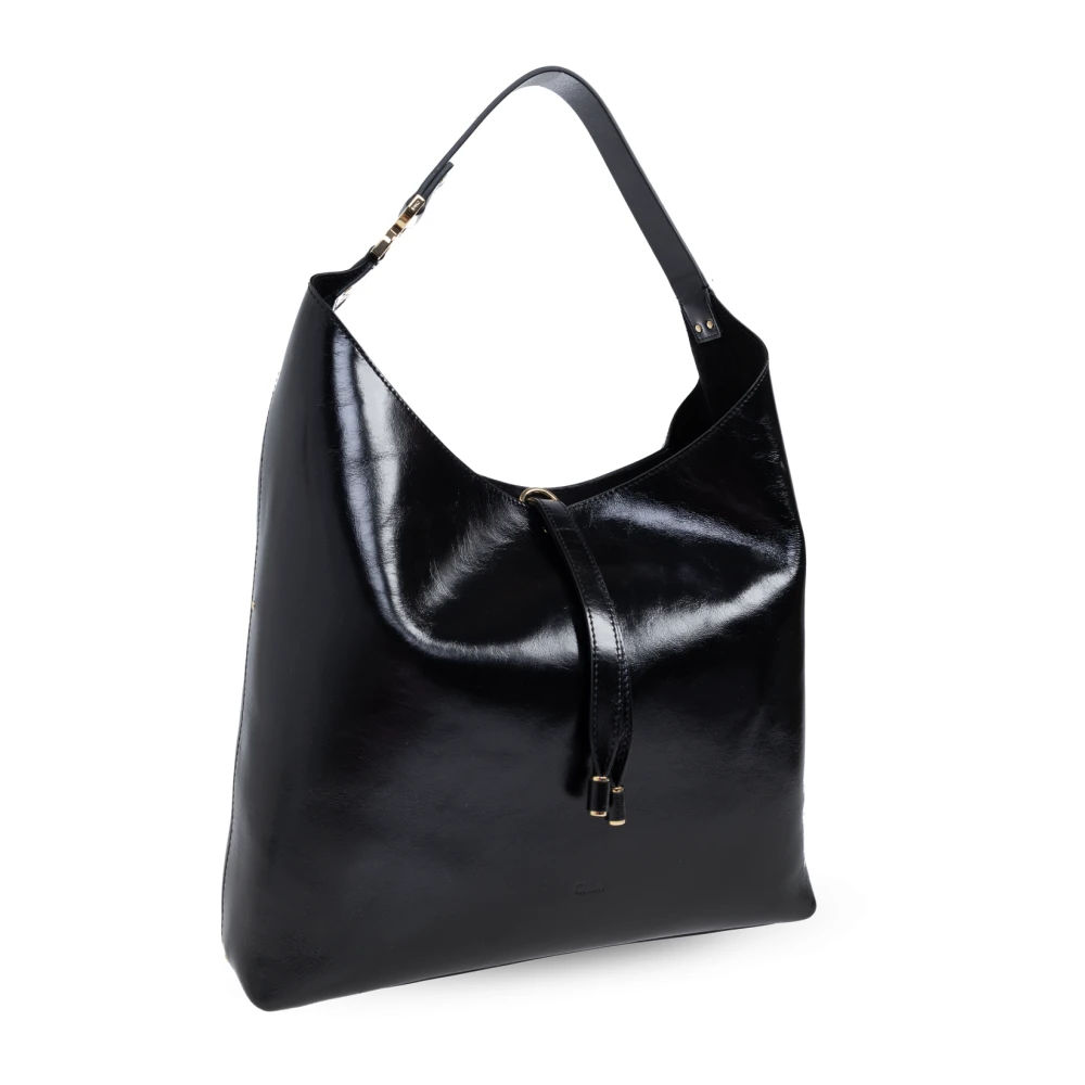 Chloé Marcie Hobo schoudertas Black Dames