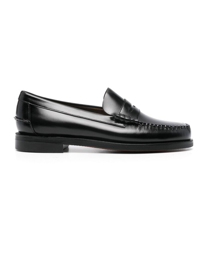 chaussures-plates-noires