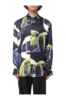 zijden-abstract-print-shirt