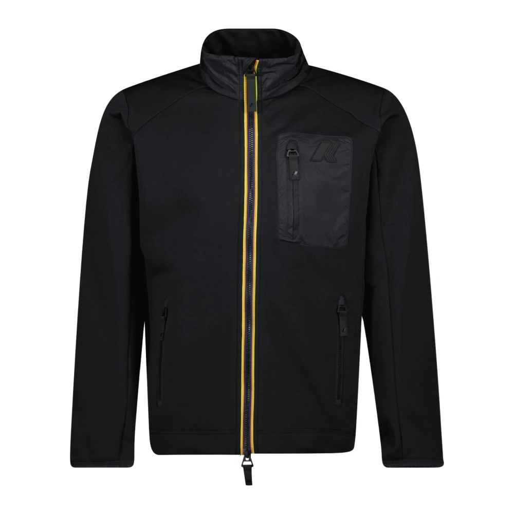 K-Way Uomo Nero Sport, Xl, New,