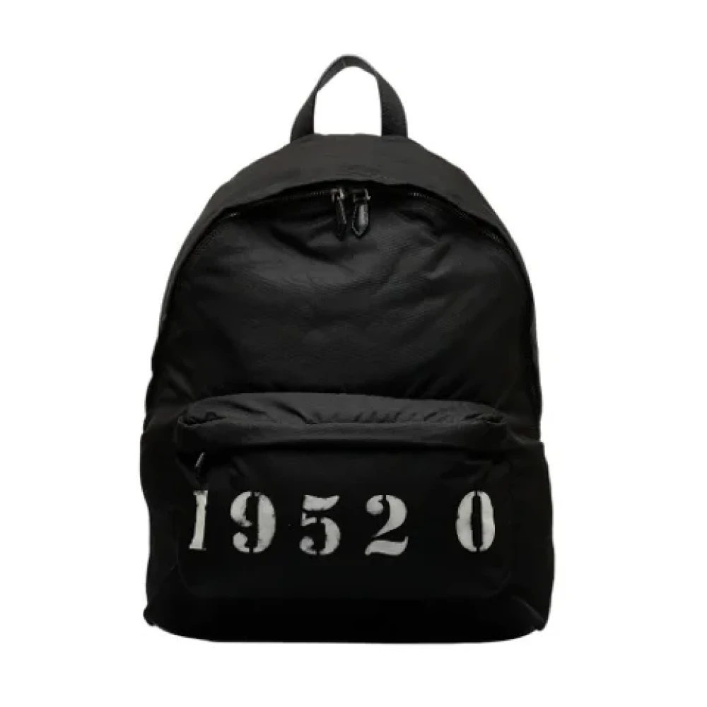 Givenchy Pre-owned Fabric backpacks Black Dames