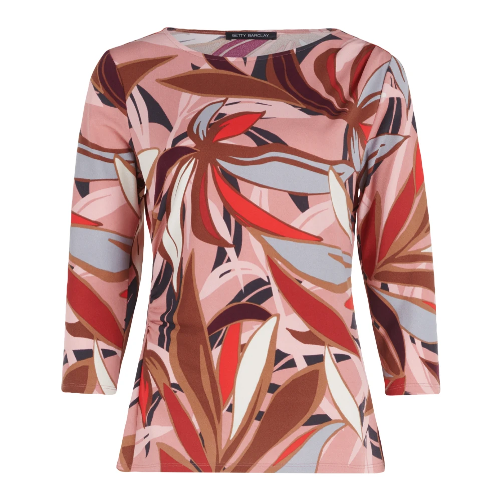 Betty Barclay Bloemenprint Gerimpeld Shirt Multicolor Dames