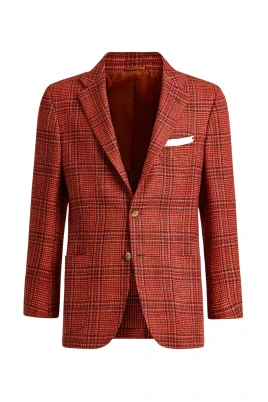 Glen Plaid Kasmirjacka