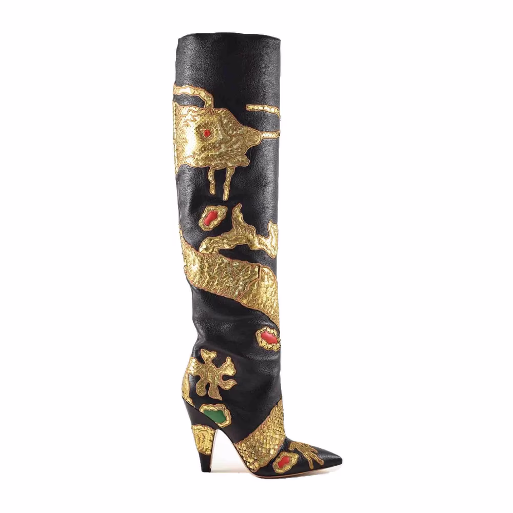 Stiefeletten mit Absatz
