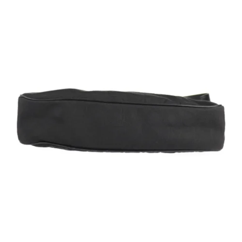 Salvatore Ferragamo Pre-owned Fabric shoulder-bags Black Dames