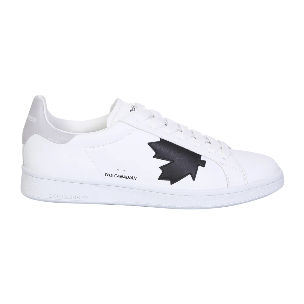Dsquared2 Boxer Luxe Streetwear Sneakers White Heren