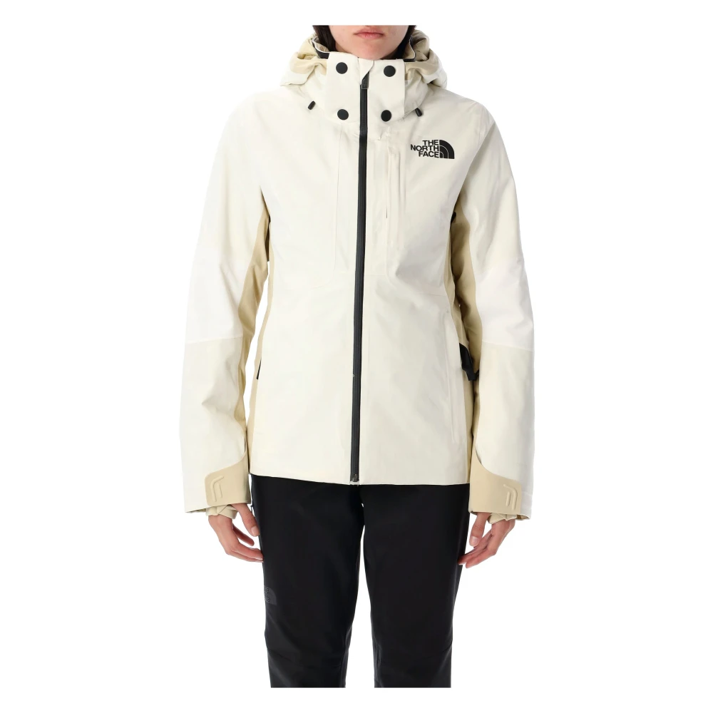 The North Face Witte Dune Skiwear Lenado Jas White Dames