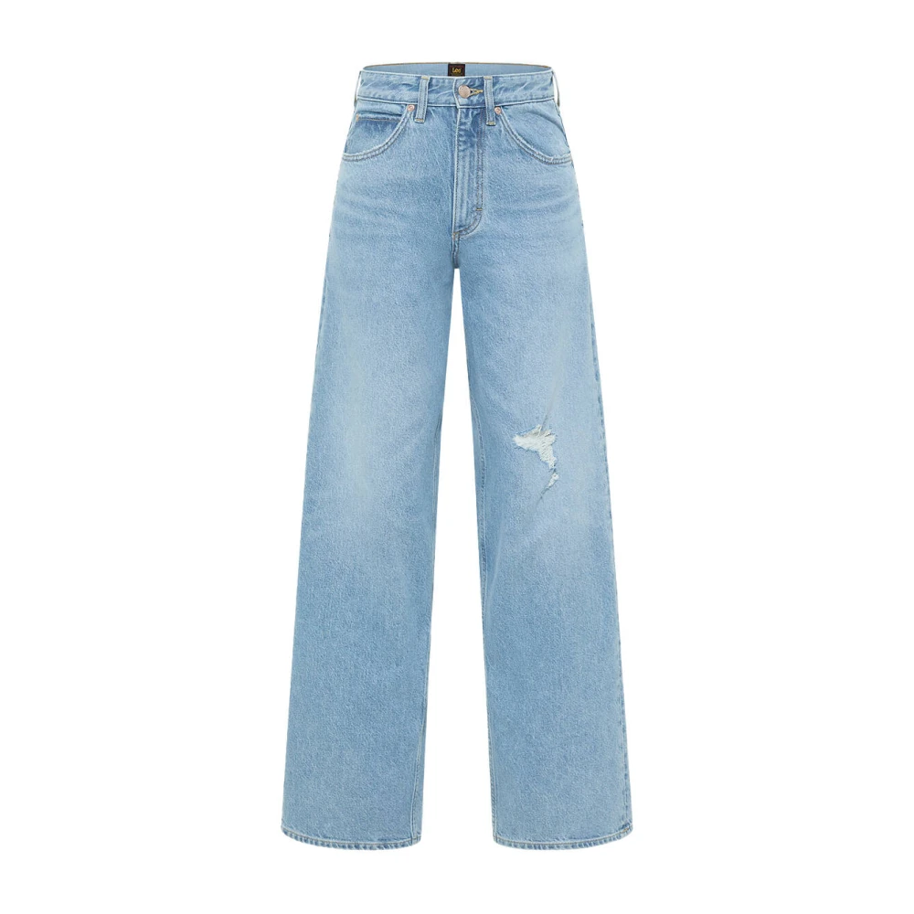 Lee Rider Jeans Blue Dames