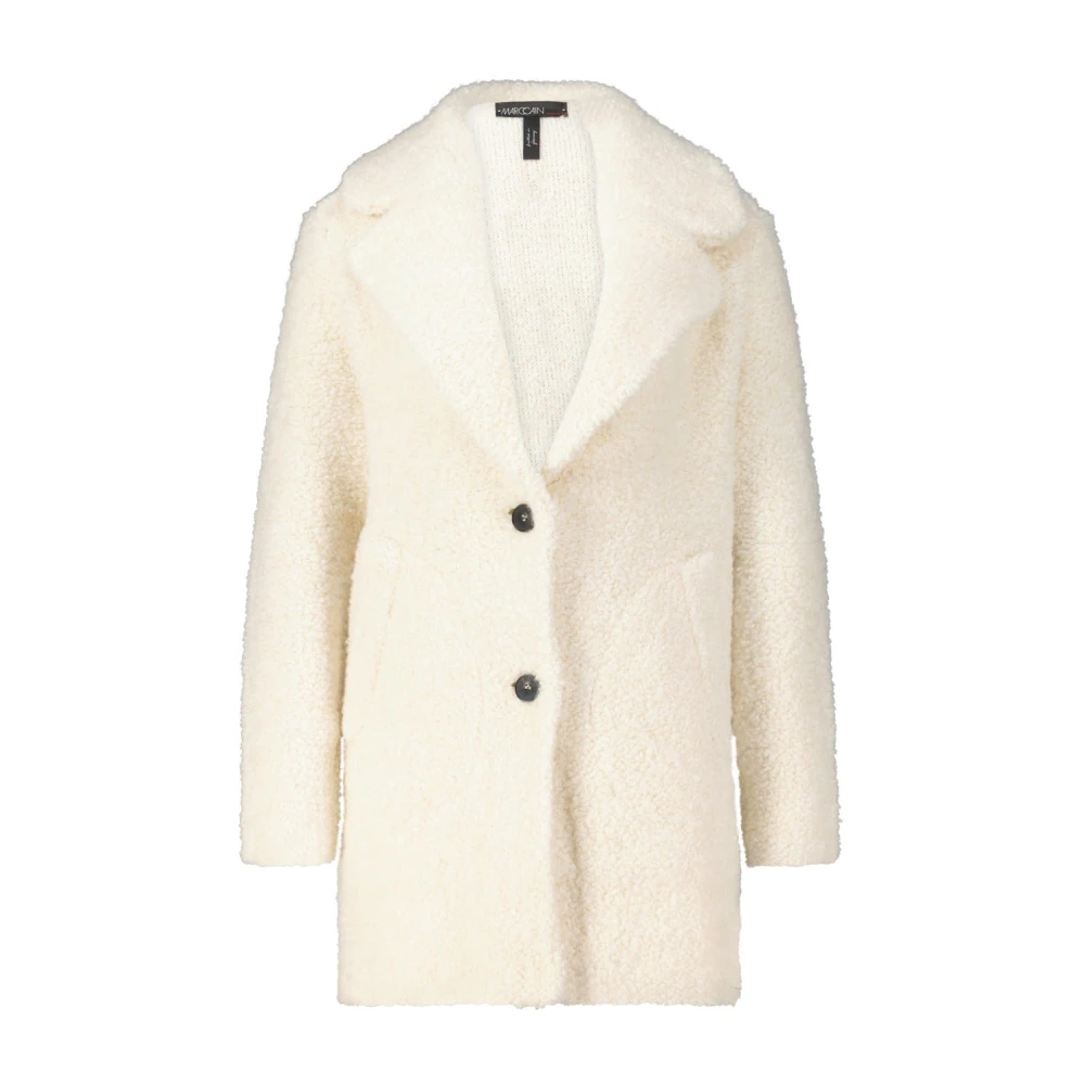 Marc Cain Gezellig Gebreid Jas Beige Dames
