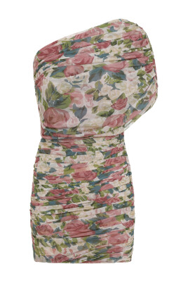multicolor-floral-mini-dress
