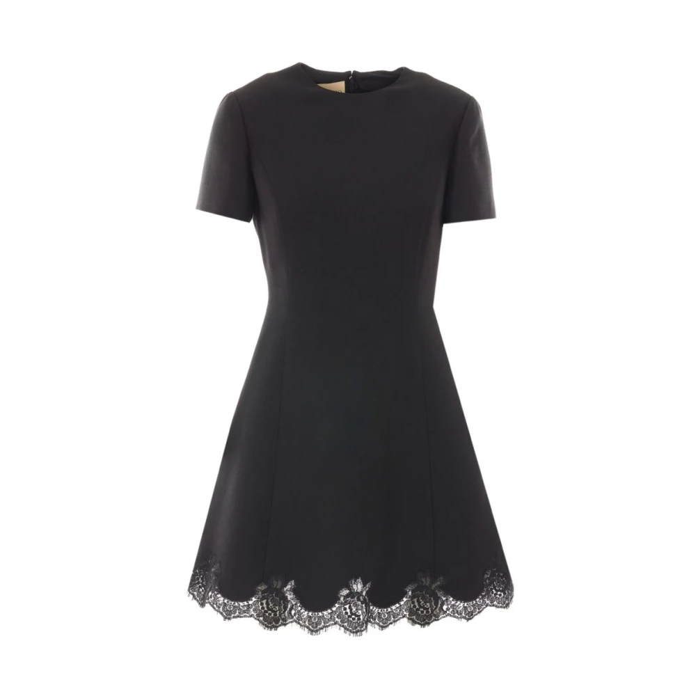 Valentino Abito Mini In Misto Lana E Seta - Immagine 2