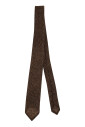 cravate-en-soie-marron-style-classique