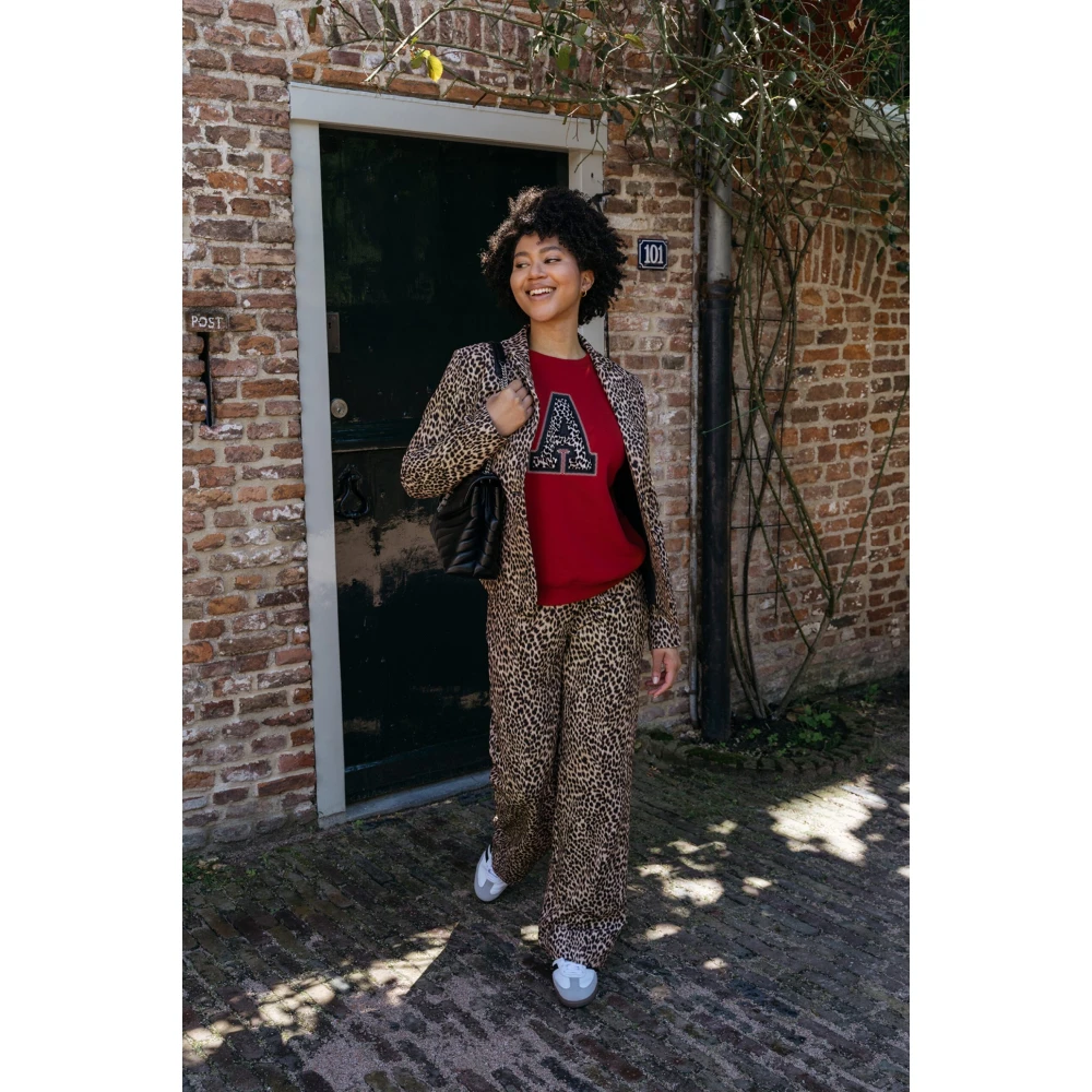 &Co Woman Blazer dames stijlvol en elegant Brown Dames