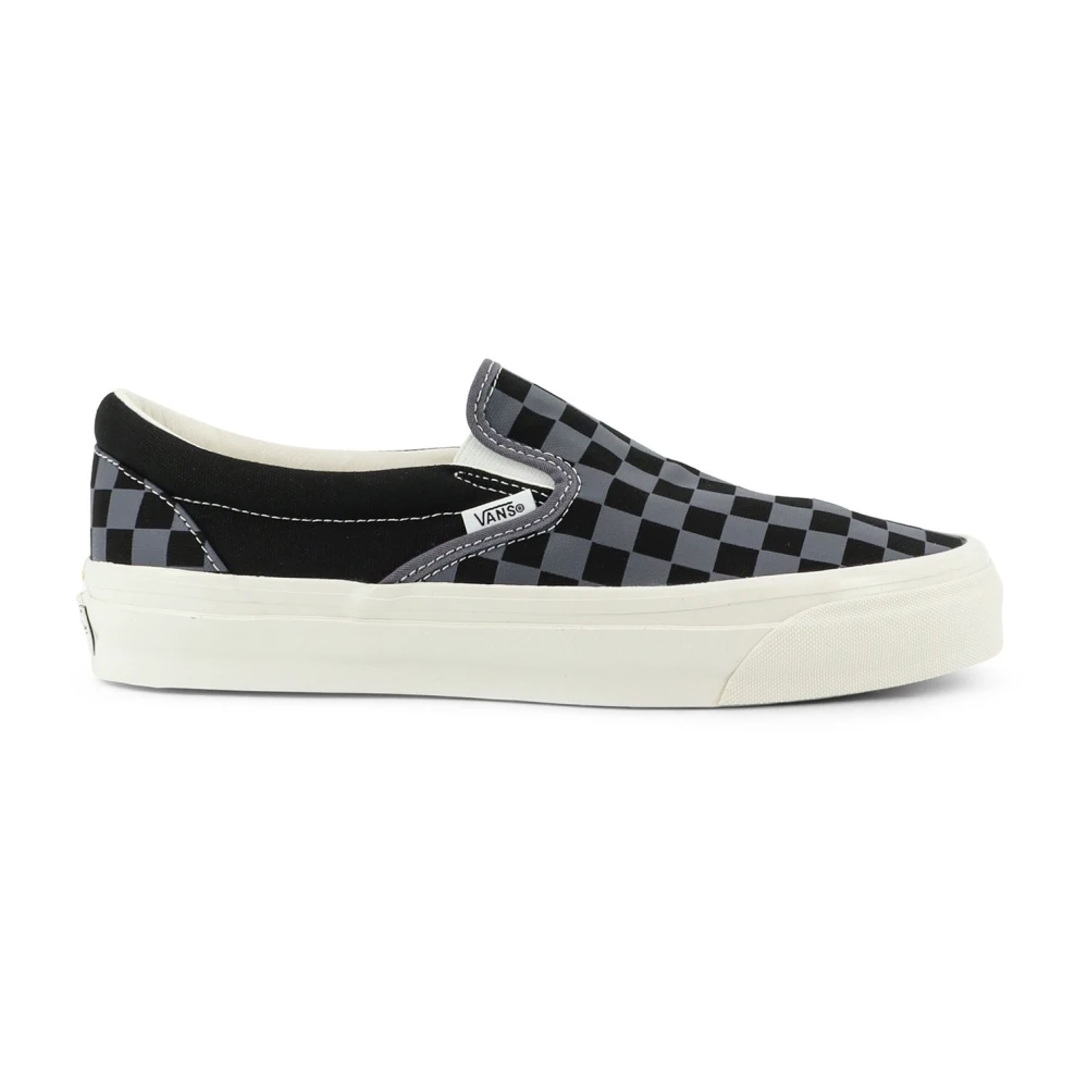 Vans LX Classic Slip-On 98 Checkerboard Heren Schoenen Grijs