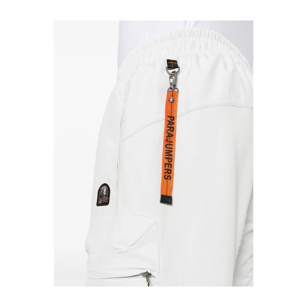 Parajumpers Urban Militaire Stijl Cargo Broek White Heren