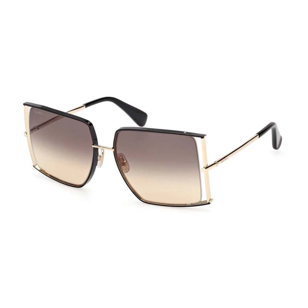 Max Mara Black Sunglasses, Female, 58 Mm, Sunglasses