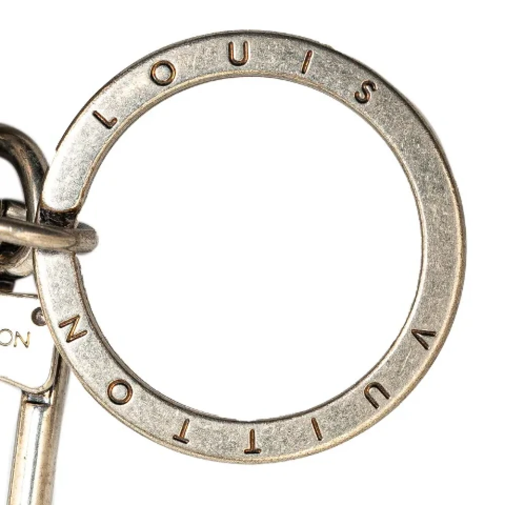 Louis Vuitton Vintage Pre-owned Metal key-holders Gray Dames
