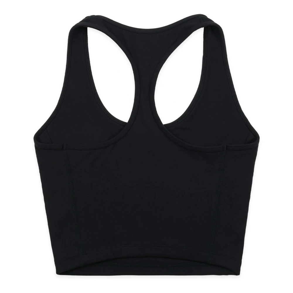 Sporty & Rich Zwart Logo Tanktop Black Dames