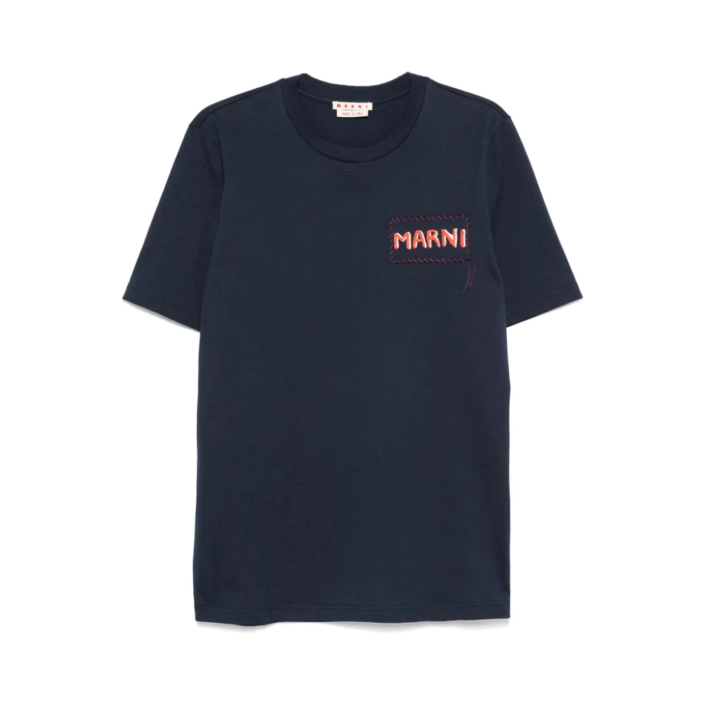 Marni - Tops > T-Shirts - Blue - Marni - Modalova
