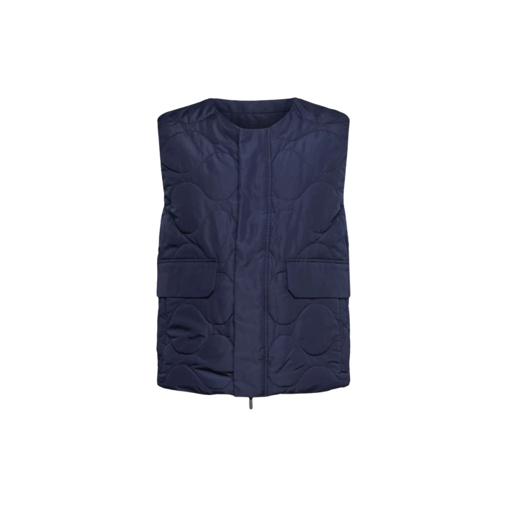 Esprit Westerse Stijl Jas Blue Heren