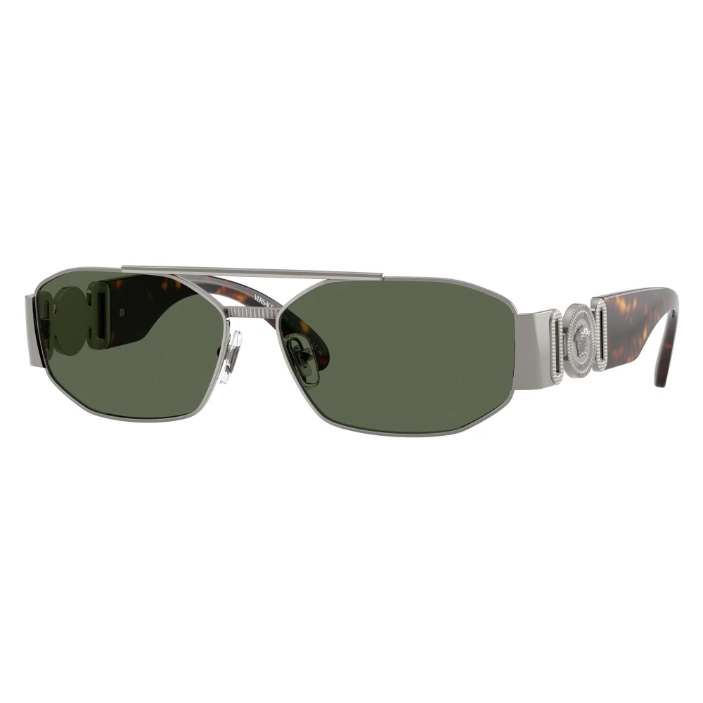 Versace Men's Gray Sunglasses, 58 Mm, Sunglasses