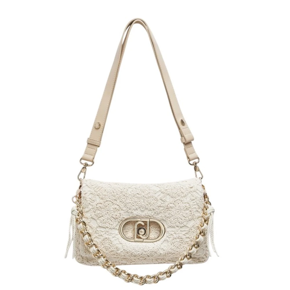 Liu Jo Donna Beige - Borsa A Spalla Media - Bags - One Size