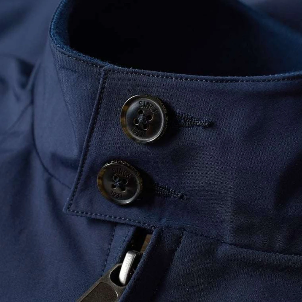 Baracuta G9 Harrington Jacket Blue Heren