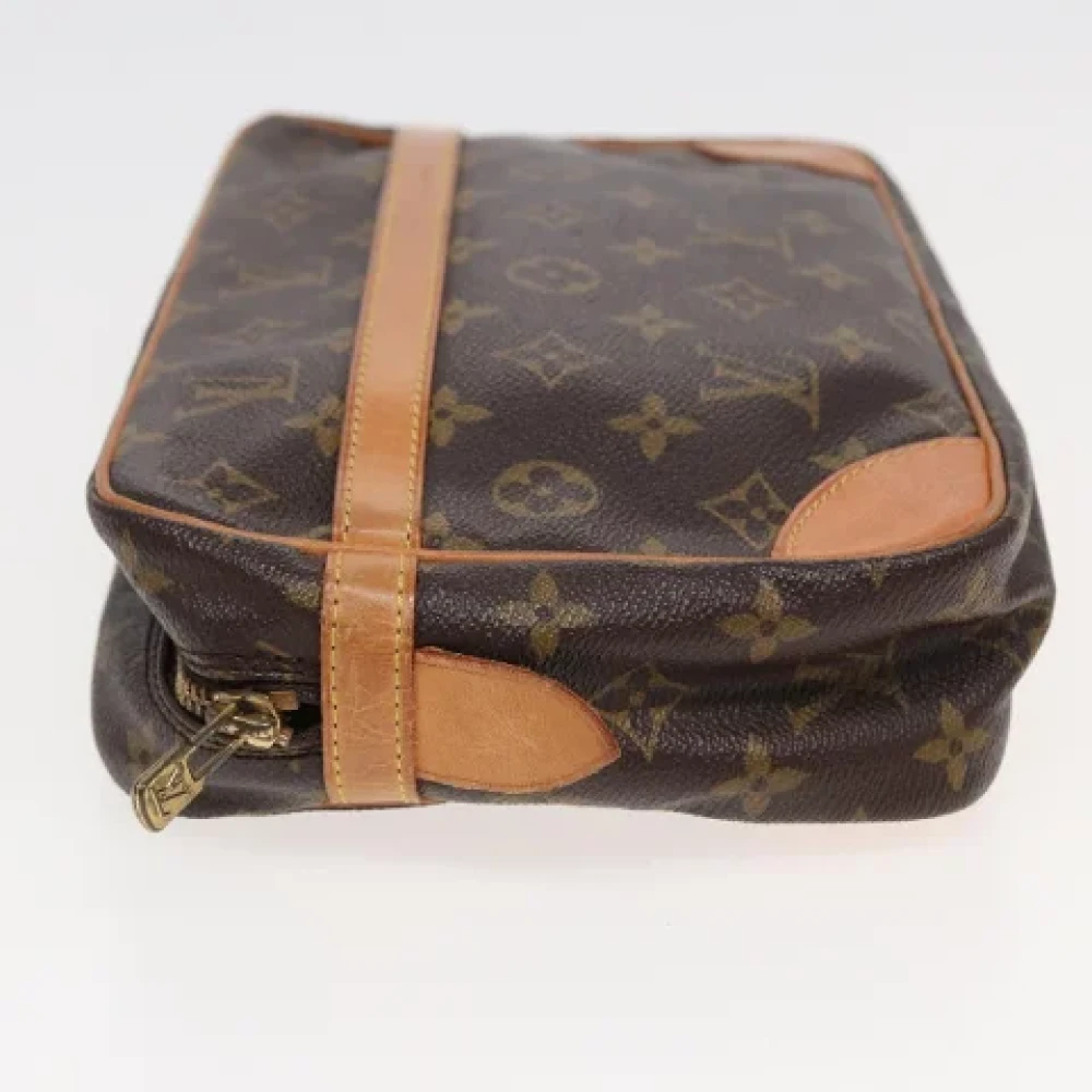 Louis Vuitton Vintage Pre-owned Canvas clutches Brown Dames