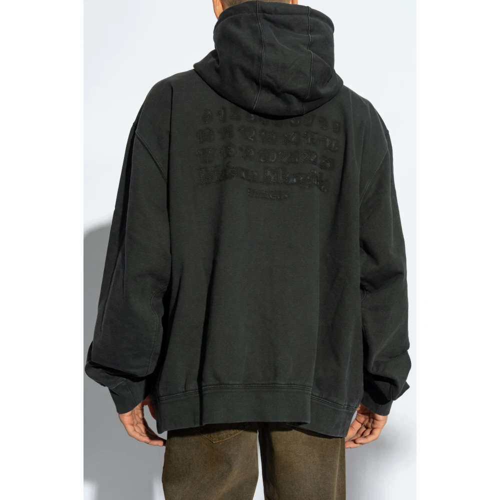 Maison Margiela Hoodie Black Heren