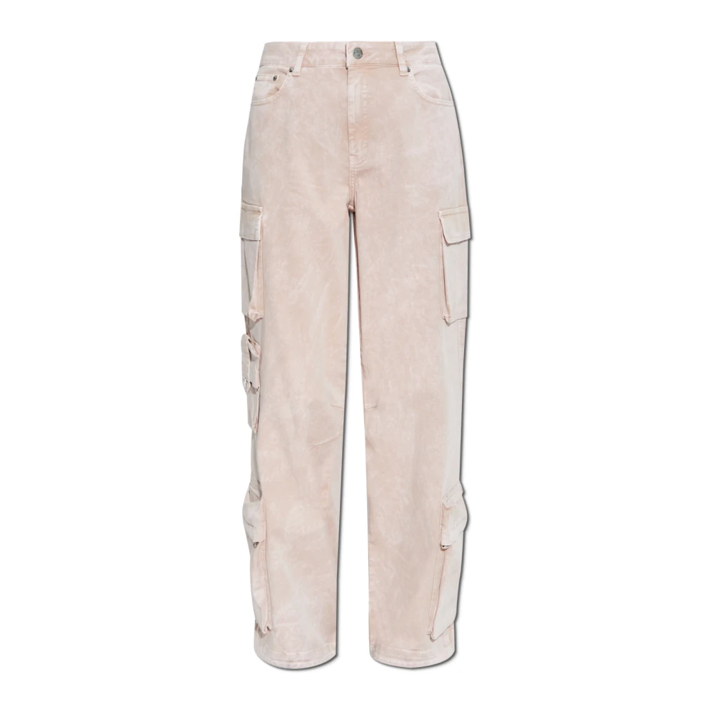 Gestuz Jeans Ninnia in cargostijl Pink Dames