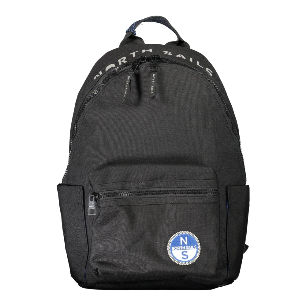 North Sails Men's Black Backpacks, One Size, Backpack With Laptop Compartt