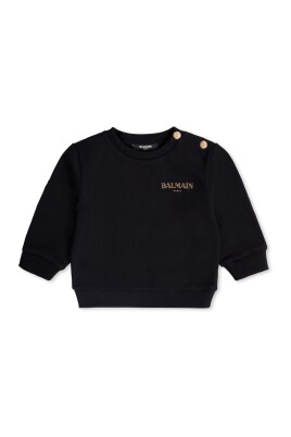 sweatshirt-noir-a-col-rond-avec-details-dores