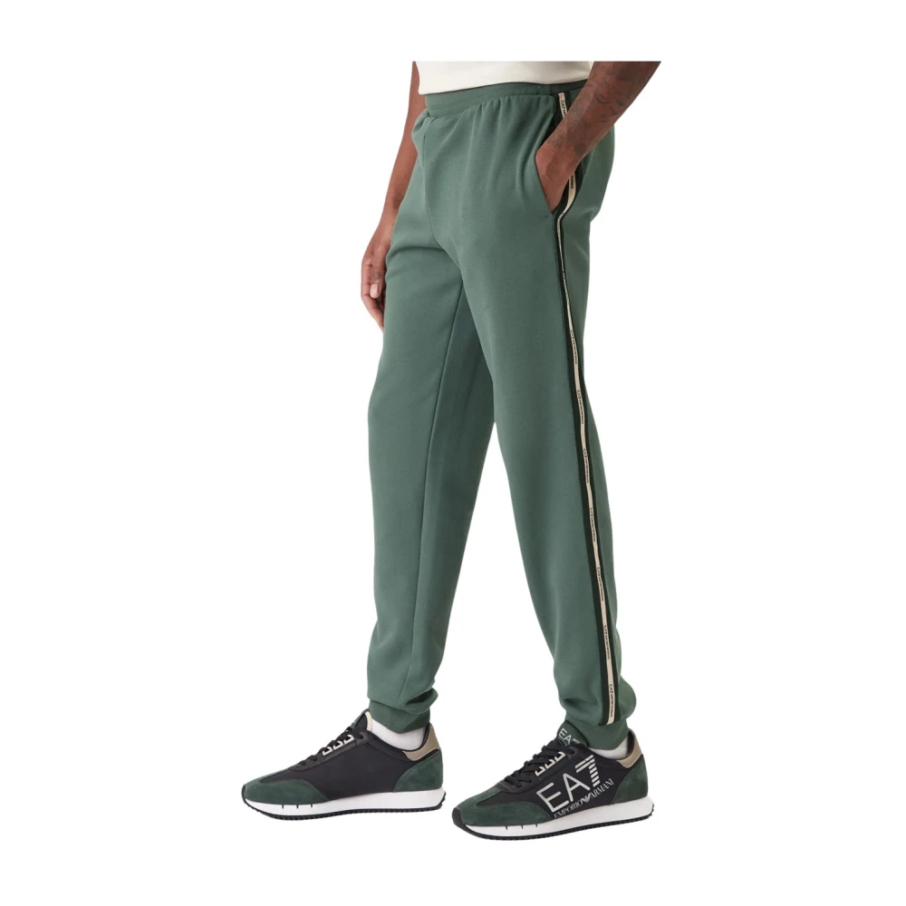 Emporio Armani Ea7 Uomo Verde Sweatpants