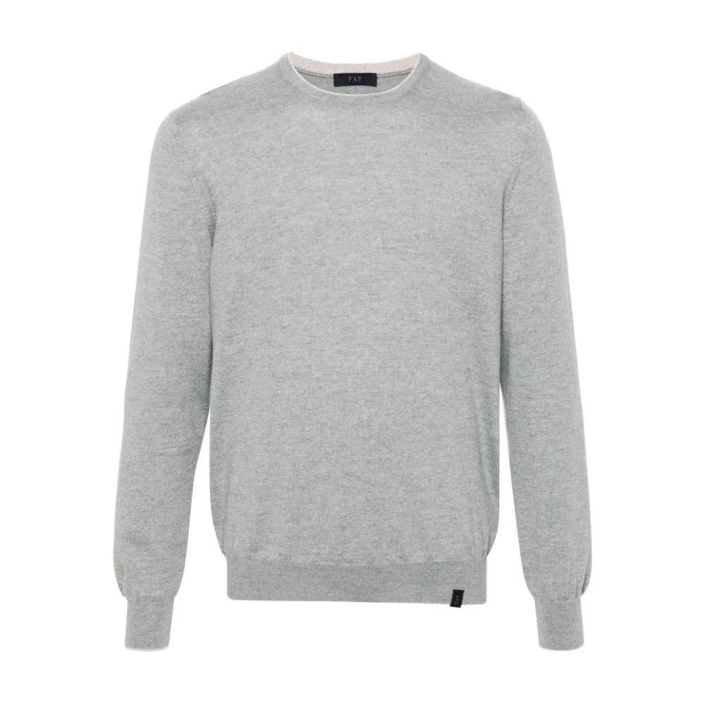 Knitwear > Round-neck Knitwear - - Fay - Modalova