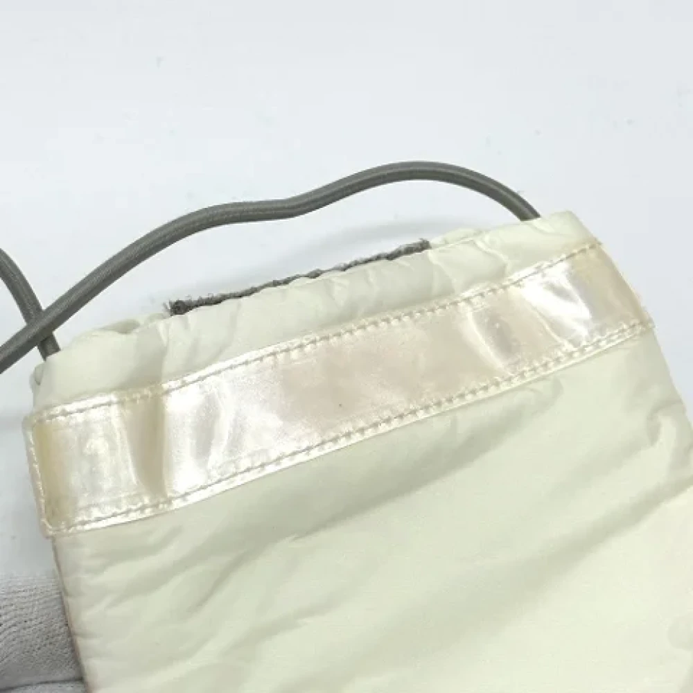Prada Vintage Pre-owned Fabric prada-bags White Dames
