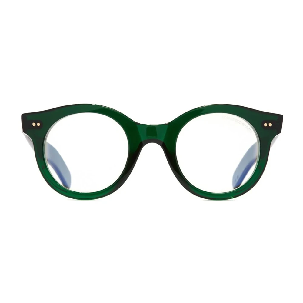 Cutler And Gross Women's Green 1390 Round Sunglasses