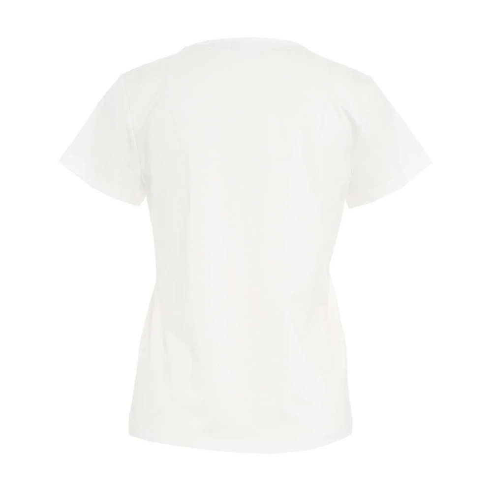 pinko Witte T-shirts Polos voor Dames White Dames