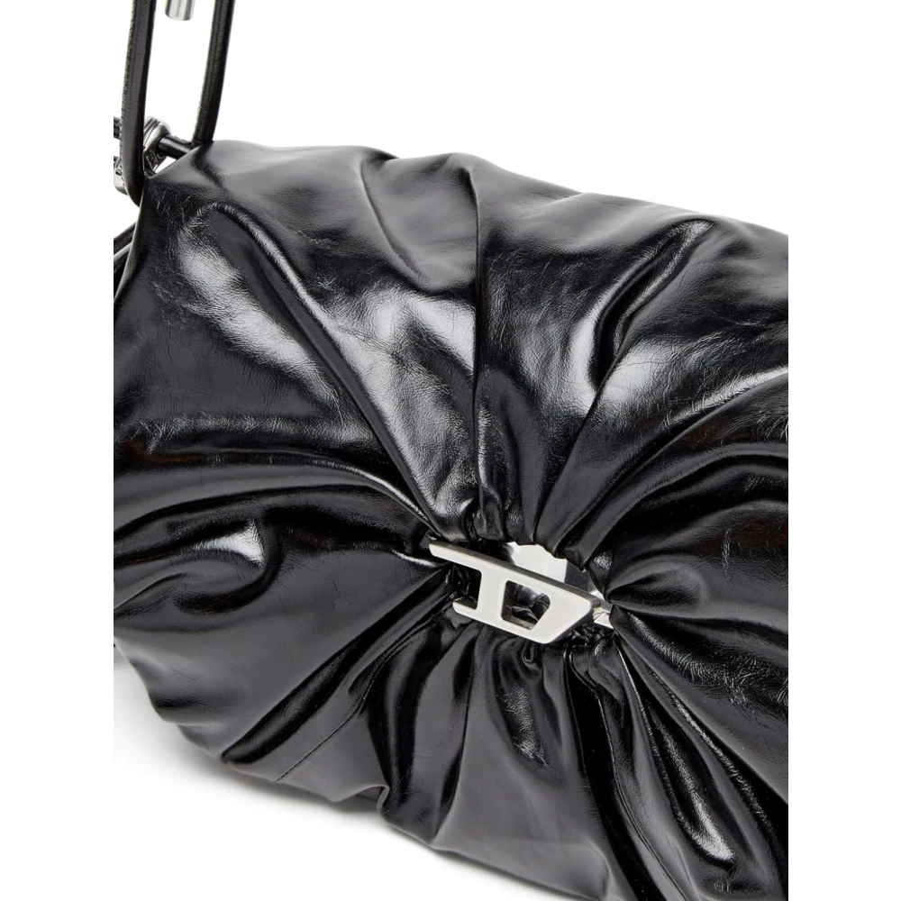 Diesel Zwarte Stijlvolle Tassen Collectie Black Dames