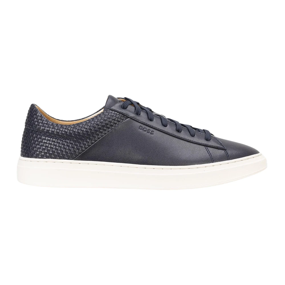 Hugo Men's Blue Low-Top Trainers - Sneakers - 7 Uk - Shoes