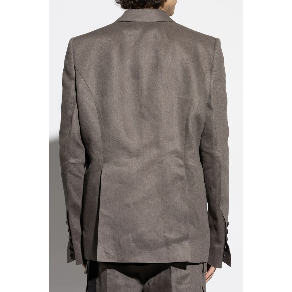 Rick Owens Blazer JMF Gray Heren