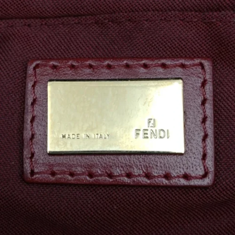 Fendi Vintage Pre-owned Leather fendi-bags Brown Dames
