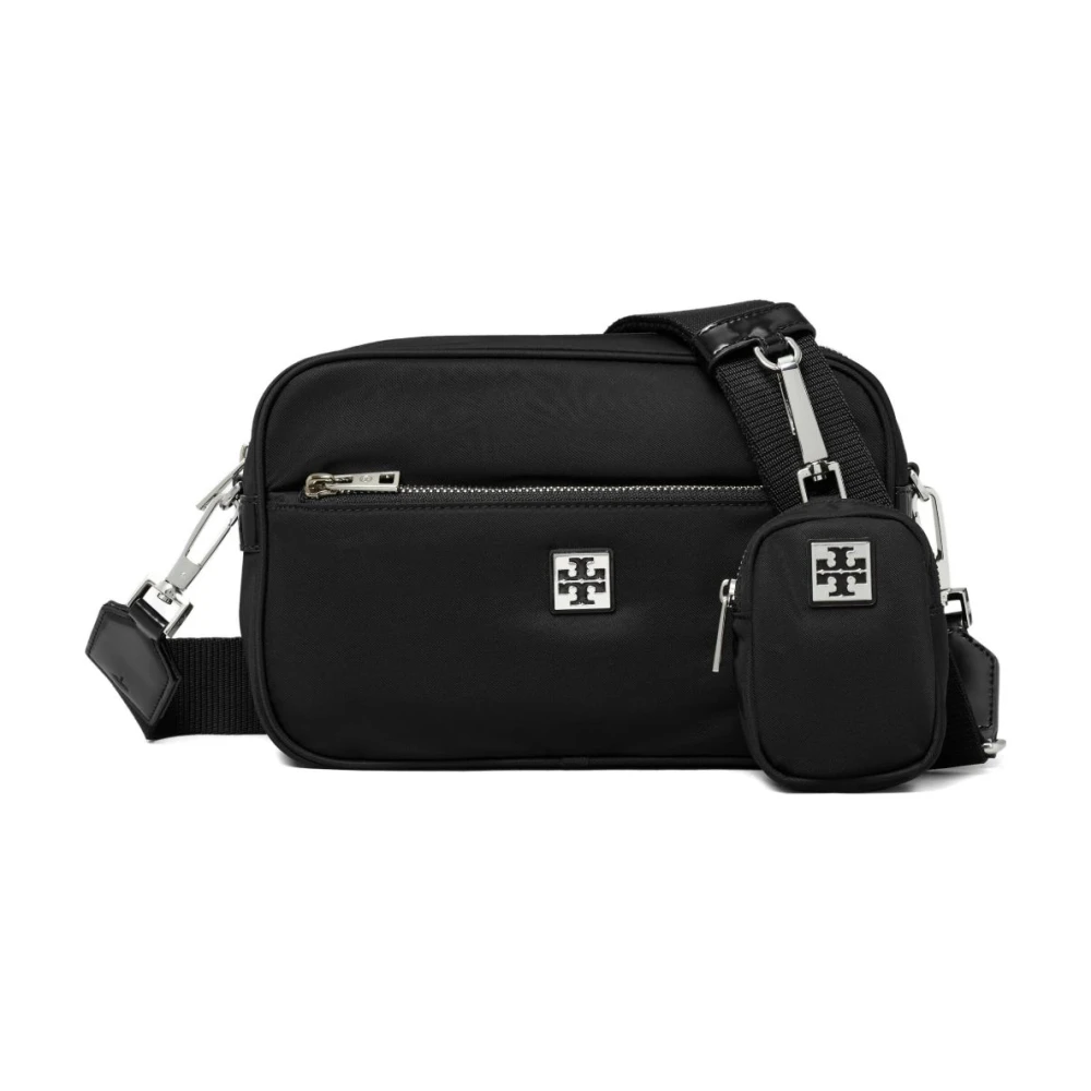Tory Burch Black Cross Body Bags, Female, One Size, Virginia Shoulder Bag