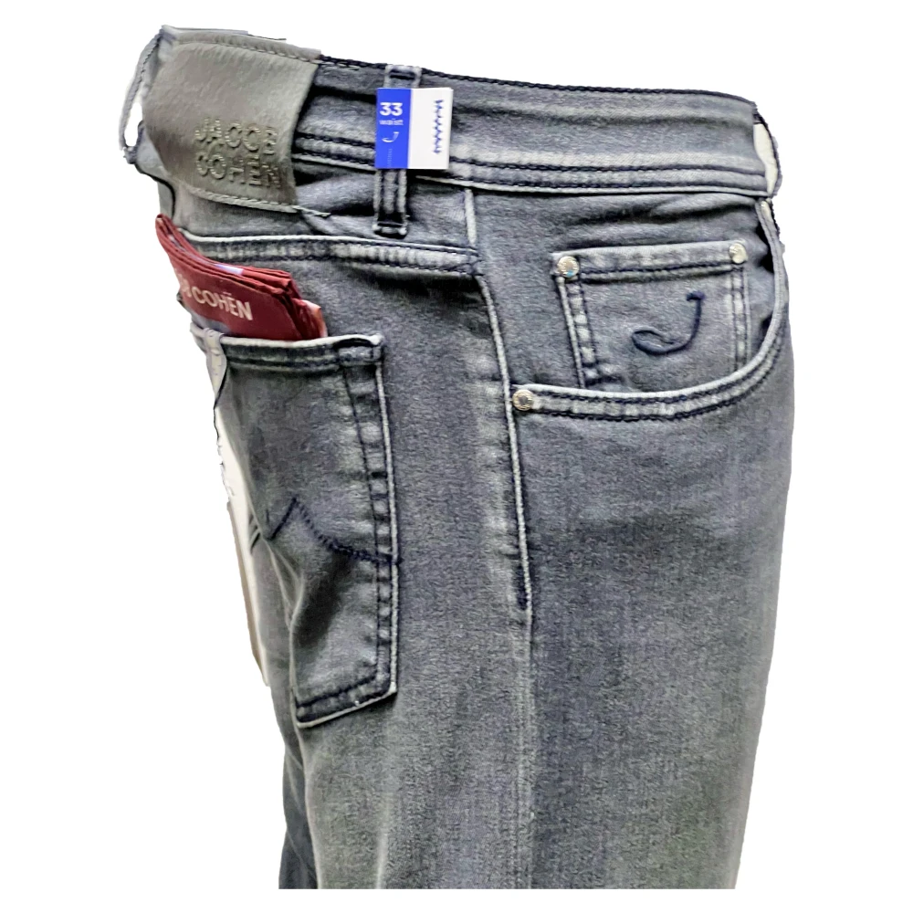 Jacob Cohën Slim Mid Grey Jeans Blue Heren